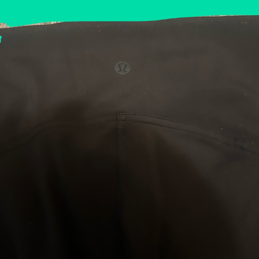 lululemon wonder under black leggings
